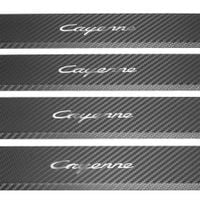 Listwa progowa PORSCHE CAYENNE 9Y0 Stal nierdzewna 304 carbon 4szt