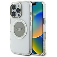 etui guess iml metal colored circle      classic logo magsafe do