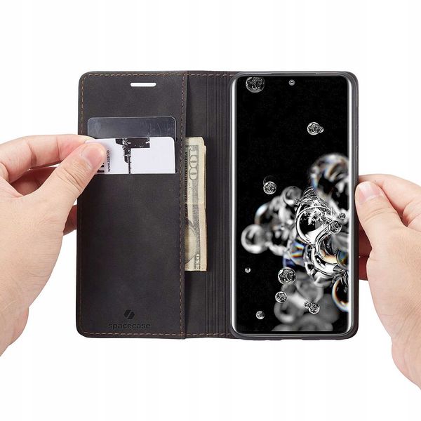 Spacecase Wallet Galaxy S20 Ultra Black zdjęcie 14