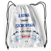 Plecak Dla Basi Sportowy Szkolny Worek Torba Z Nadrukiem Ze Zdjęciem