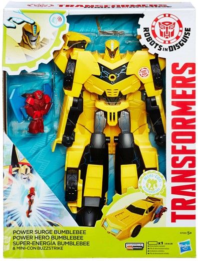 Transformers RID B7069 Power Surge Bumblebee i Buzzstrike HASBRO B7067 ...