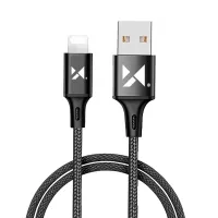 Wozinsky kabel przewód USB - Lightning 2,4A 1m czarny (WUC-L1B)