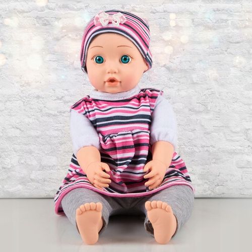 LALKA INTERAKTYWNA BOBAS KINDERPLAY MÓWI ŚMIEJE SIĘ PŁACZE UBRANKA na Arena.pl