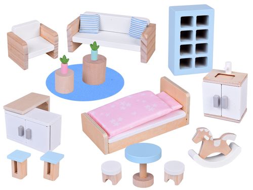 PRZENOŚNY DOMEK DLA LALEK Z KWIATOWYM UROKIEM na Arena.pl