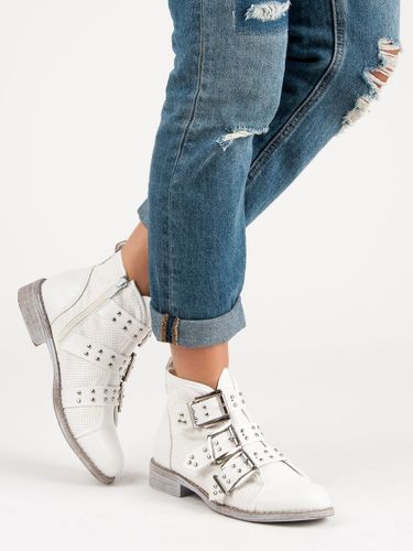 BIAŁE BOTKI Rozmiar - 38 na Arena.pl