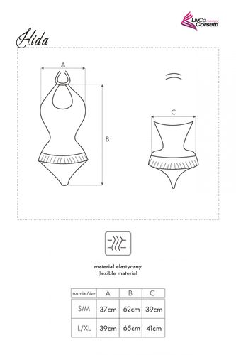 Body Hida rozmiar - S/M na Arena.pl