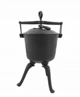 KOCIOŁEK MYŚLIWSKI 7L GARNEK ŻELIWNY POLSKI ODLEW