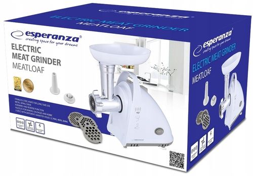 MASZYNKA DO MIELENIA MIĘSA ELEKTRYCZNA DUŻA MOC 2200W + DYSZA DO KIEŁBASY na Arena.pl