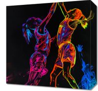 Obraz 40x40cm Mecz W Kosza