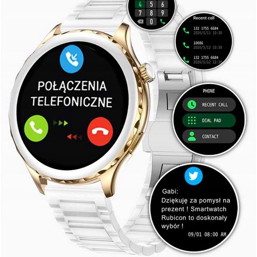 Smartwatch niktrade 8401 srebrny na Arena.pl