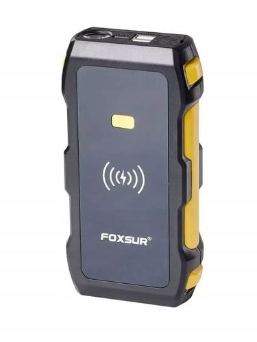 Mocny Jump Starter BOOSTER Rozruch PowerBank Ładowarka QI 39800 mAh 1200 A na Arena.pl