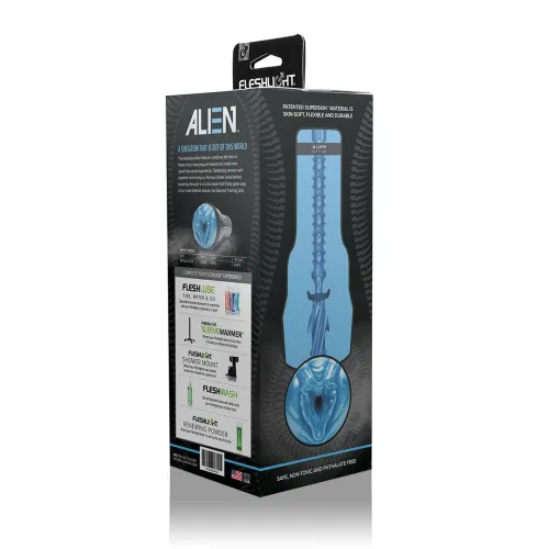 fleshlight alien lady niebieska maszyna intymna perłowa, kompaktowa na Arena.pl