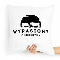 Poduszka Poszewka Dla Chrzestnego Na Prezent Z Nadrukiem Ze Zdjęciem