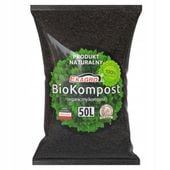 BIOKOMPOST Kompost Ogrodniczy z BioHumusem 50L NAWÓZ OD DŻDŻOWNIC