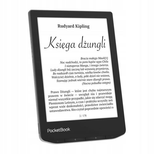 Czytnik Ebook Tablet PocketBook Verse 629 8 GB E-Ink 6 Cali Szary na Arena.pl