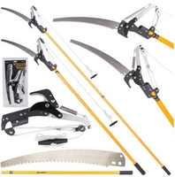 SEKATOR OGRODOWY TELESKOPOWY WYSIĘGNIK PIŁA 2w1 PM-SKTT-2.4T/PM0963