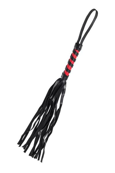 Anonymo Flogger, Pu Leather, Black, 45 Cm zdjęcie 1
