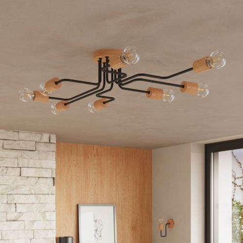 Żyrandol TIMBO 4 czarny na Arena.pl