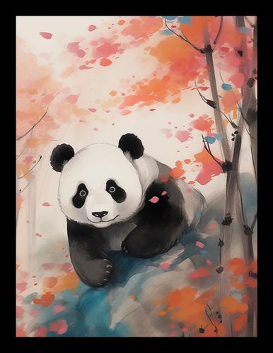 Plakat 15x20cm Panda wśród Klonów na Arena.pl