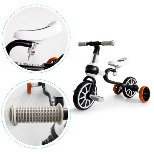 Rower rowerek biegowy 4w1 Pedały Kółka boczne na Arena.pl