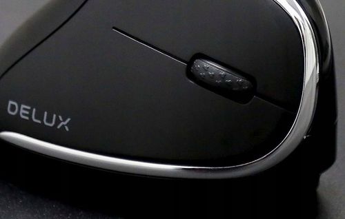 Bezprzewodowa Myszka Pionowa Delux M618xsd Bluetooth 2.4g Rgb Czarna na Arena.pl