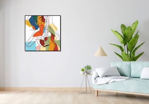 Plakat 80x80cm Wewnętrzna Muza na Arena.pl