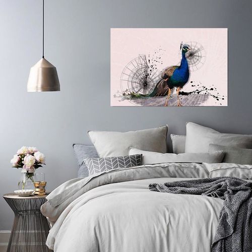 Obraz na płótnie - Canvas, Paw 3 120x80 na Arena.pl