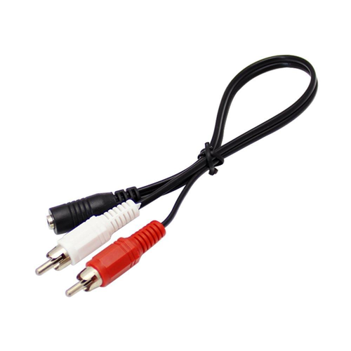 PRZEJŚCIÓWKA KABEL JACK 3,5 NA 2 RCA na Arena.pl