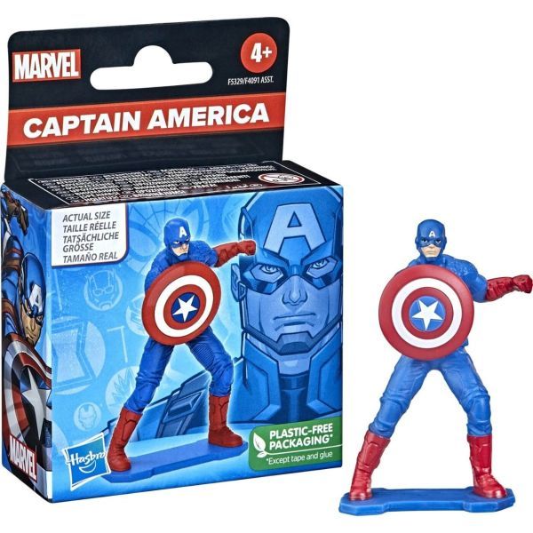 hasbro marvel mini figurka captain america 6cm zdjęcie 3