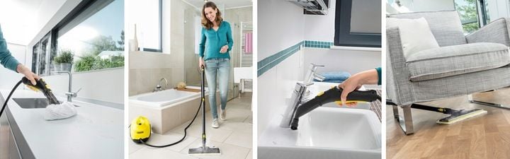 myjka parowa do fug podłóg i kafelków Karcher SC 3 EasyFix 1900W Parownica zdjęcie 4