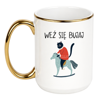 Duży Biało-Złoty 450 ml