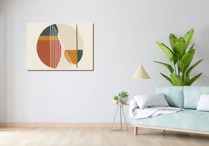 Obraz 100x70cm Przerys nad Treścią zdjęcie 2