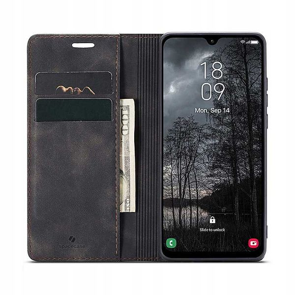 Spacecase Wallet Galaxy A26 Black zdjęcie 5