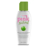 pink natural lubricant wodny z aloesem i żeń-szeniem 80 ml