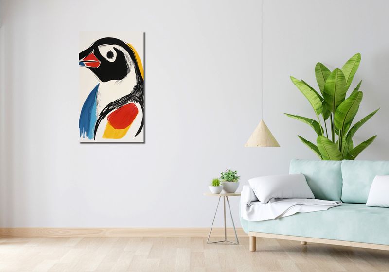 Obraz 50x90cm Portret Ptaka zdjęcie 2