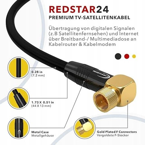 Kabel antenowy REDSTAR24 3m na Arena.pl