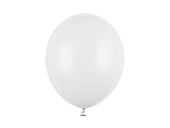Balony pastelowe białe strong, 30 cm 100 szt.