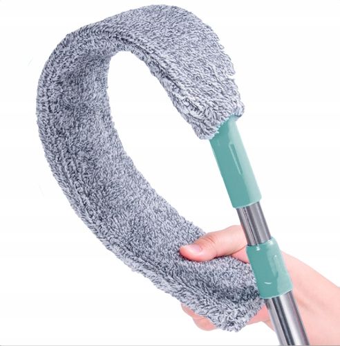 Miotła miotełka szczotka zmiotka mop teleskopowa do kurzu 3 szmatki 155 cm na Arena.pl
