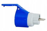ADAPTER KEMPINGOWY 230V 16A IP44 -GNIAZDO PRZEMYSŁOWE CEE 3P
