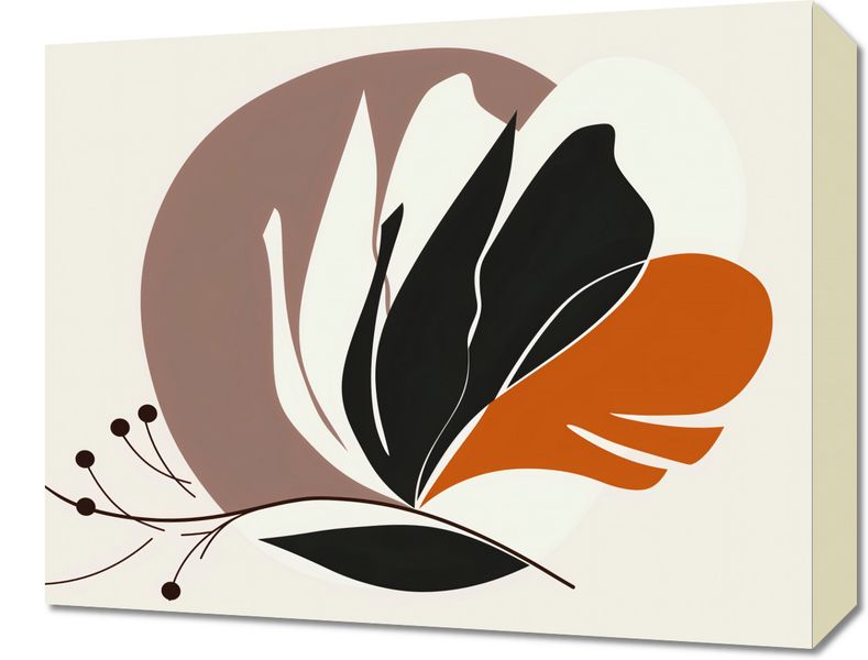 Obraz 50x40cm Elegancja Roślinna zdjęcie 1