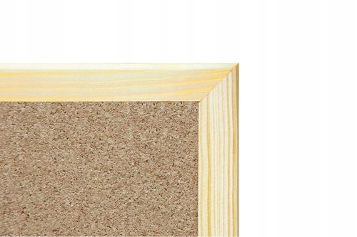 TABLICA KORKOWA DREWNIANA RAMA 40/50 WIELKOR na Arena.pl
