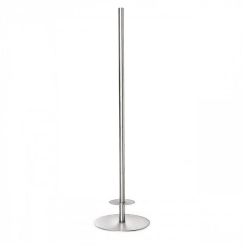 Stojak na papier toaletowy srebrny połysk wolnostojący łazienkowy 6 rolek na Arena.pl