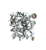DZWONECZKI METALOWE MIX SREBRNE 30 SZT DPME-001 DP CRAFT