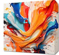 Obraz 40x40cm Taneczne Fale