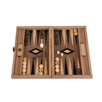 Ekskluzywny Backgammon Manopoulos – Orzech Amerykański i Czarny Klon
