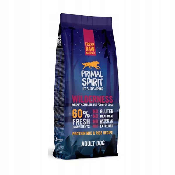 Primal Spirit 60% Wilderness 12 kg zdjęcie 1