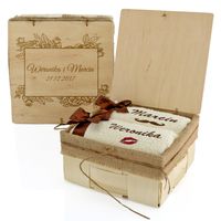 Prezent na ŚLUB haft RĘCZNIKI komplet GRAWER