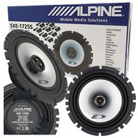 Głośniki samochodowe ALPINE SXE-1725S 16,5 cm 165 mm 220W DWUDROŻNE