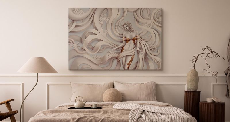 Obraz Canvas Do Salonu Piękna Grecka MEDUZA Portret Bogini 40cm x 30cm zdjęcie 2