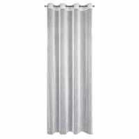 Firana gotowa na przelotkach NESSI 140x250 Eurofirany biała